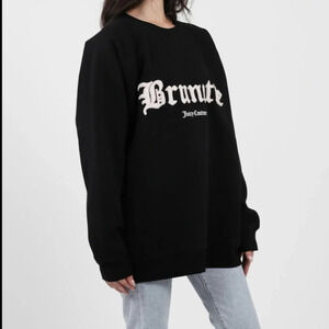 Brunette THE LABEL X JUICY COUTURE SWEATSHIRTS black XS S